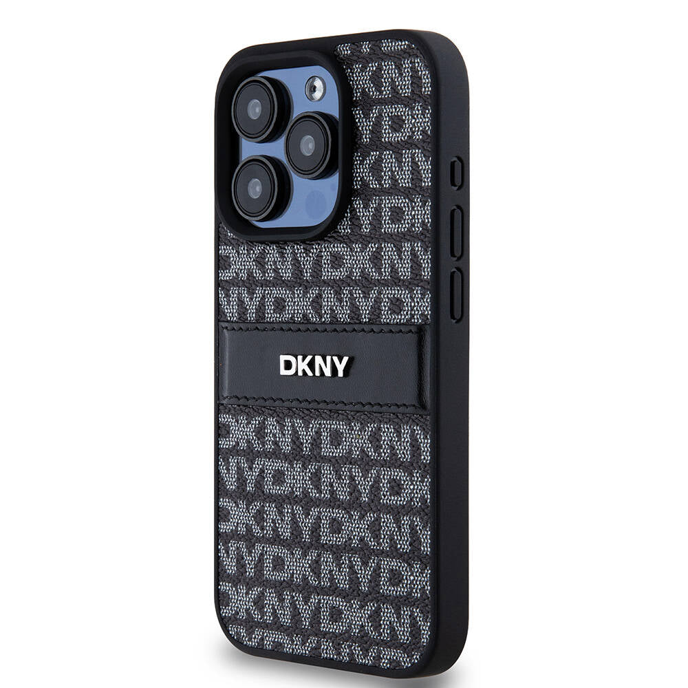 DKNY iPhone 15 Pro Max Orjinal Lisanslı 3D Yazılı Repeat Texture Pattern Kılıf DKNY iPhone 15 Pro Max Orjinal Lisanslı 3D Yazılı Repeat Texture Pattern Kılıf